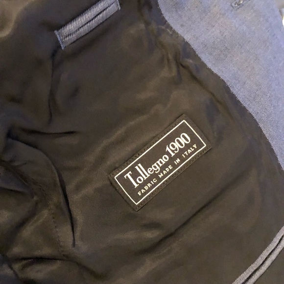 36S Men’s Blazer in Blue - Picture 3 of 3